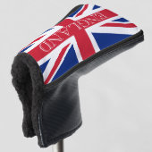 Union Jack Flag England PCN Golfheadcover (3/4 voorkant)
