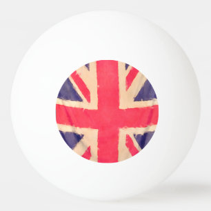 UNION JACK FLAG grunge Pingpongballen