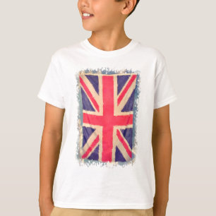 UNION JACK FLAG grunge T-shirt