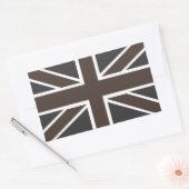 Union Jack Flag Sticker (Envelop)