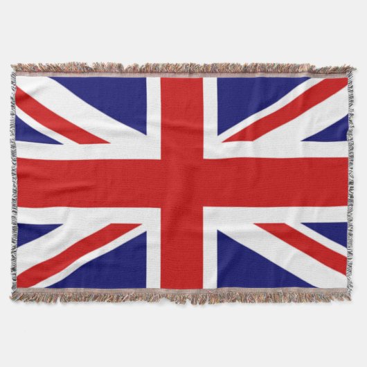 Union Jack Flag van het Verenigd Koninkrijk Deken (Voorkant)