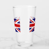 Union Jack Flag van het Verenigd Koninkrijk Glas (Links)