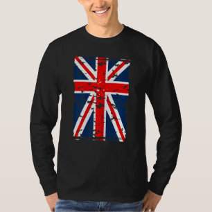 Union Jack Flag Verenigd Koninkrijk Groot-Brittann T-shirt