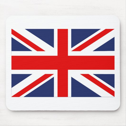 Union Jack Flag-Verenigd Koninkrijk Muismat (Voorkant)