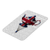 Union Jack Flying Teapot Magneet (Linkerzijde)