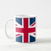 Union Jack Full Side Square Design Coffee Mug Koffiemok (Links)