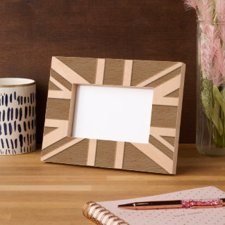 Union Jack Gegraveerde Lijstjes