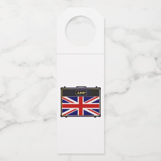 Union Jack Guitar Amplifier Flessenhanger (Voorkant)