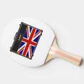 Union Jack Guitar Amplifier Tafeltennisbatje (Zijkant)
