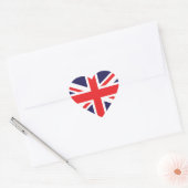 Union Jack Hart Sticker (Envelop)