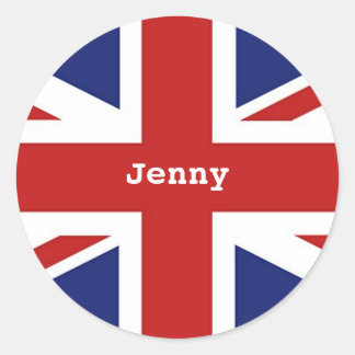 Union Jack, Jenny Ronde Sticker