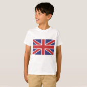 Union Jack Kinder Tee Shirt (Voorkant volledig)