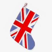 Union Jack Kleine Kerstsok (Voorkant (Hangend))