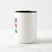 Union Jack Kleine Twee Toon 15 oz. Mok (Center)