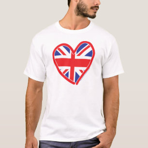 Union Jack Koninklijk Hart T-shirt