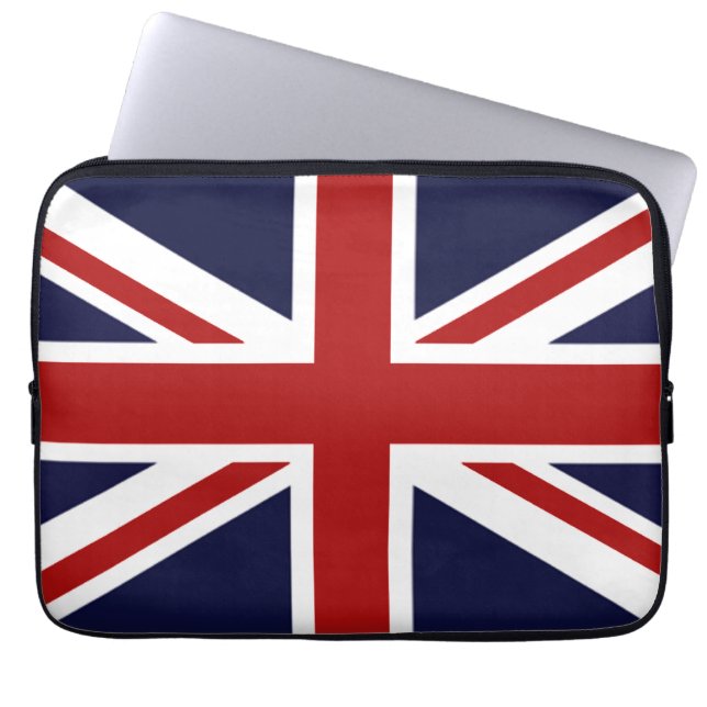 Union Jack Laptop Sleeve (Voorkant)