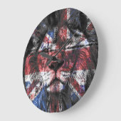 Union Jack Lion Grote Klok (Hoek)