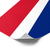 Union Jack London ~ Affiche du drapeau britannique (Coin)