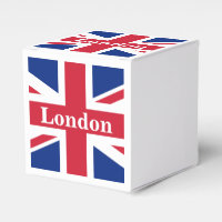 Union Jack London ~ British Flag Favor Box