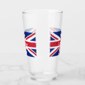 Union Jack London ~ British Flag Glas (Links)