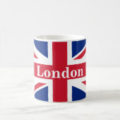 Union Jack London ~ British Flag Koffiemok (Center)