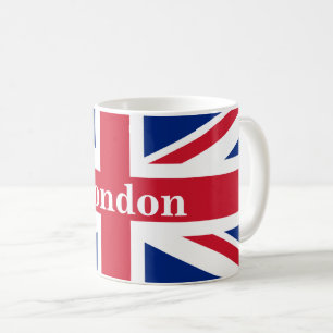 Union Jack London ~ British Flag Koffiemok