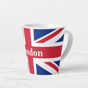 Union Jack London ~ British Flag Latte Mok