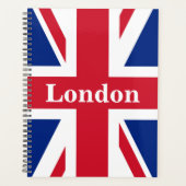 Union Jack London ~ British Flag Planner (Voorkant)
