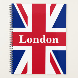 Union Jack London ~ British Flag Planner