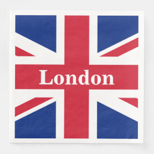 Union Jack London ~ British Flag Servet