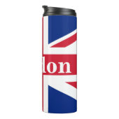 Union Jack London ~ British Flag Thermosbeker (Geroteerd rechts)