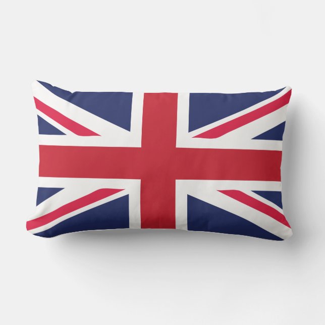 Union Jack Lumbar Pillow Kussen (Voorkant)