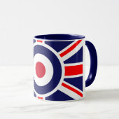 Union Jack Mods England Target Mok (Voorkant rechts)