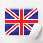 Union Jack Mousepad Muismat (Met muis)