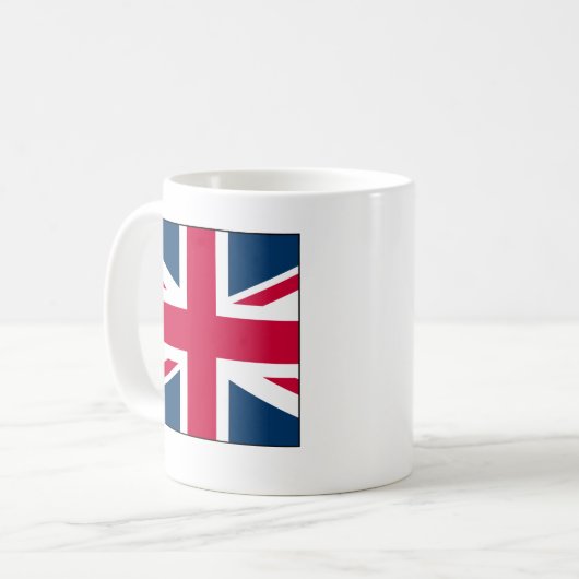 Union Jack Mug with Large Square Design  (Devant gauche)