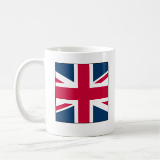 Union Jack Mug with Large Square Design  Koffiemok