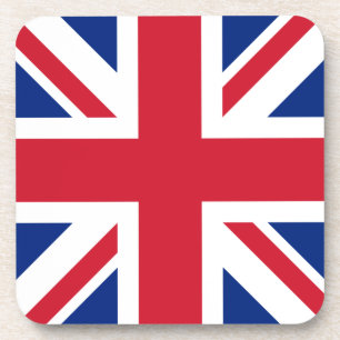 Union Jack Nationale vlag van Verenigd Koninkrijk Bier Onderzetter