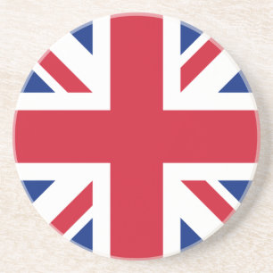Union Jack Nationale vlag van Verenigd Koninkrijk  Zandsteen Onderzetter