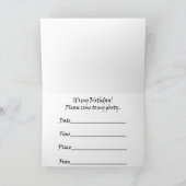 Union Jack Photo Anniversaire Fête Invitation (Intérieur)