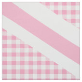 Union Jack Pink Gingham Pattern Stof (Swatch)