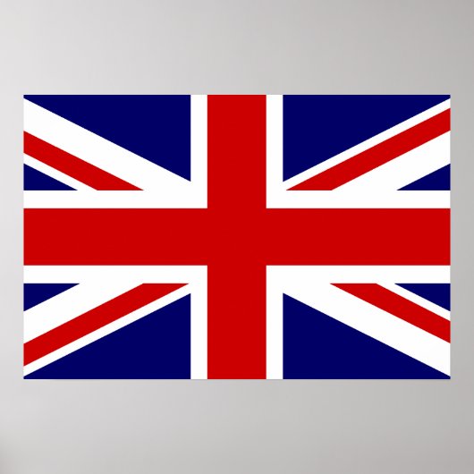 Union Jack Poster (Voorkant)