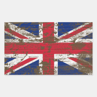 Union Jack Rechthoekige Sticker