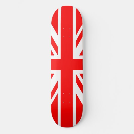 Union Jack Red Skateboard (Voorkant)