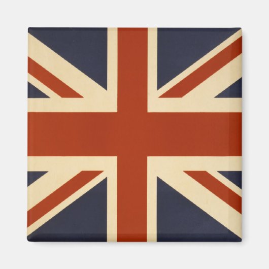 Union Jack Retro Magneet (Voorkant)