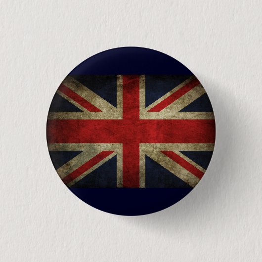 Union Jack Ronde Button 3,2 Cm (Voorkant)