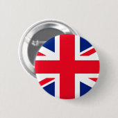 Union Jack Ronde Button 5,7 Cm (Voorkant /achterkant)