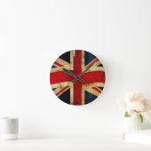 Union Jack Ronde Klok (Huis)