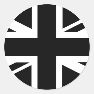 Union Jack Ronde Sticker