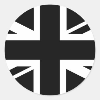 Union Jack Ronde Sticker