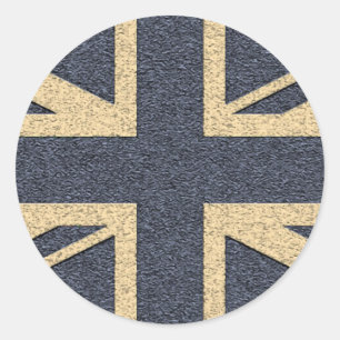 Union Jack Ronde Sticker